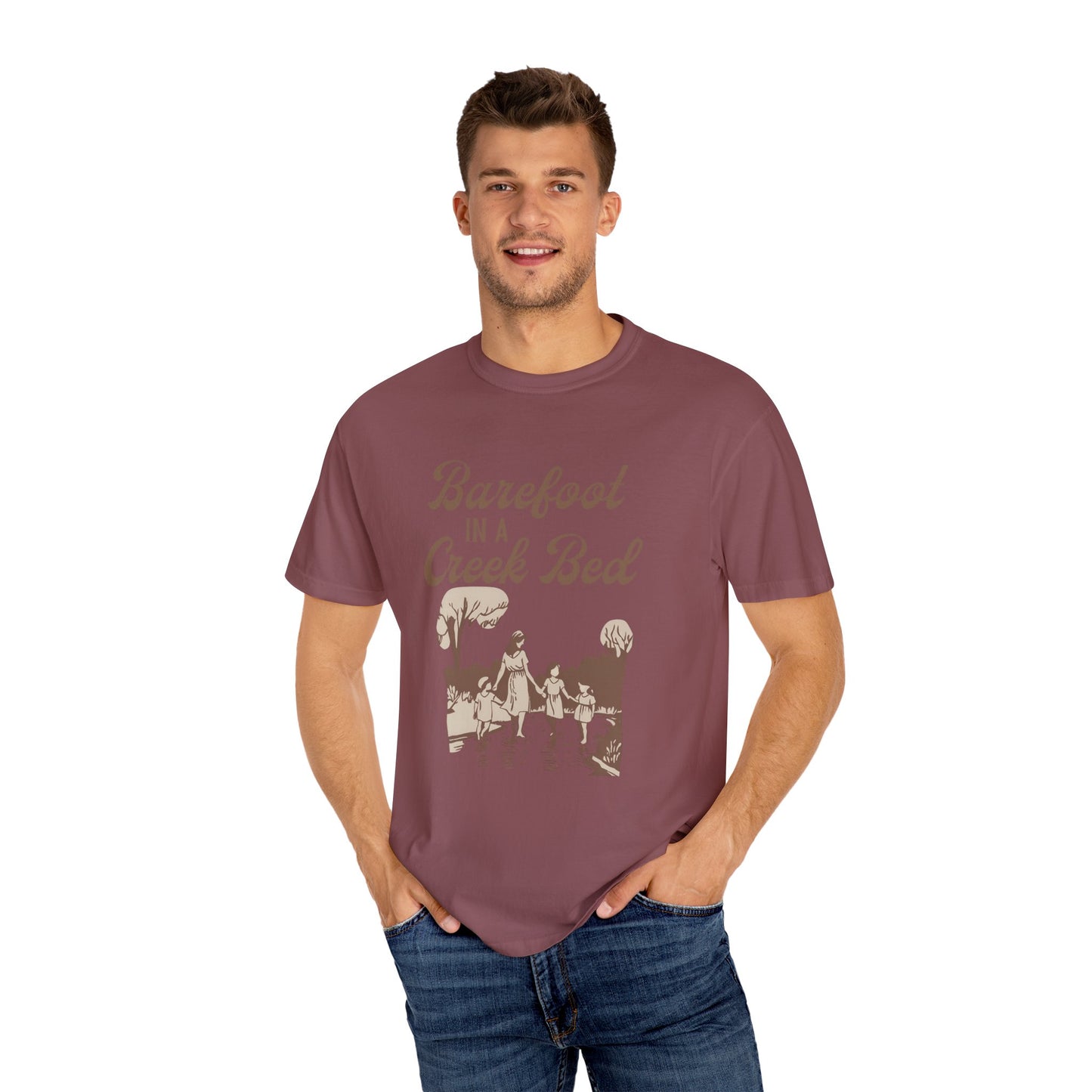 Barefoot in a Creek Bed Tee