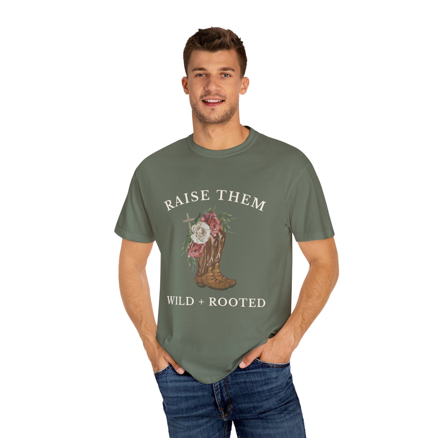 Raise them Wild + Rooted Tee
