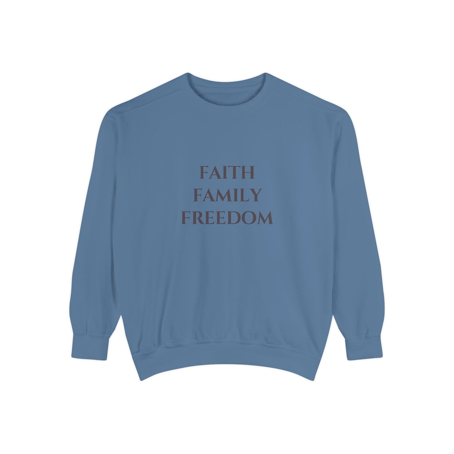 Faith Family Freedom Pullover