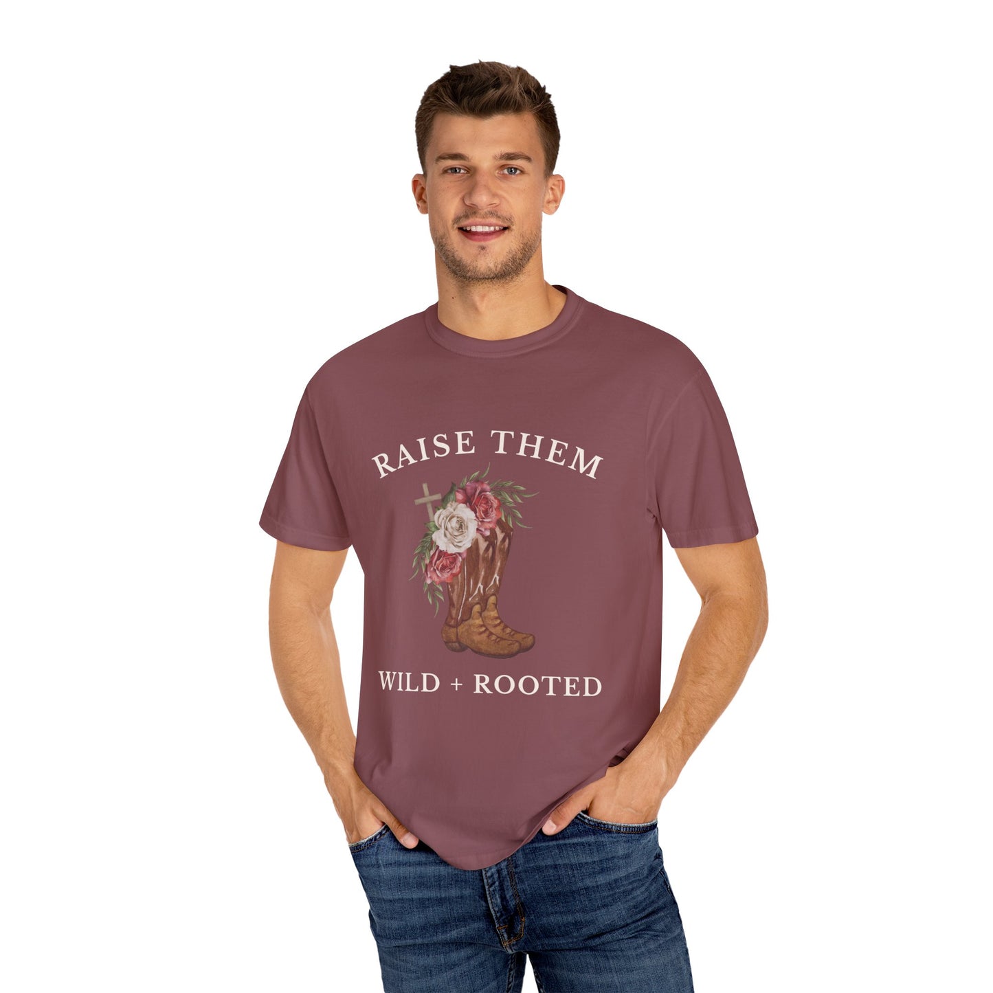 Raise them Wild + Rooted Tee
