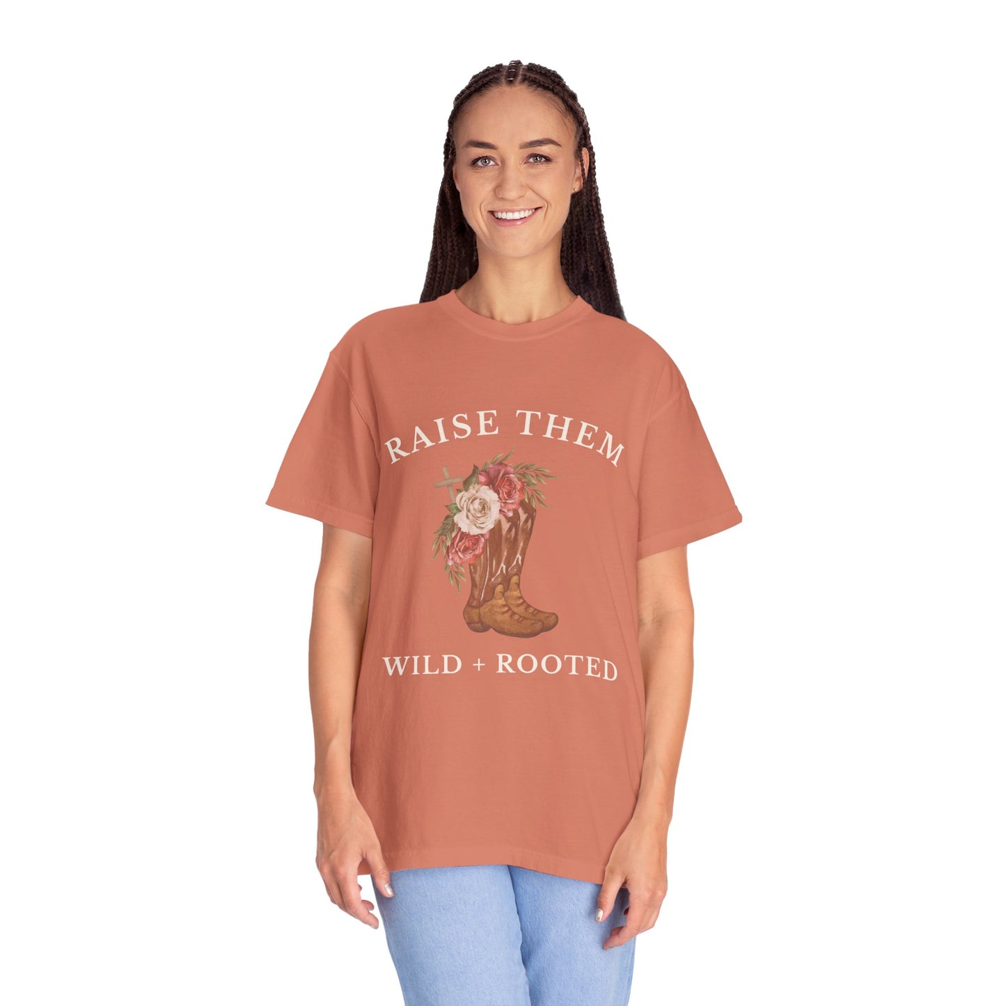 Raise them Wild + Rooted Tee