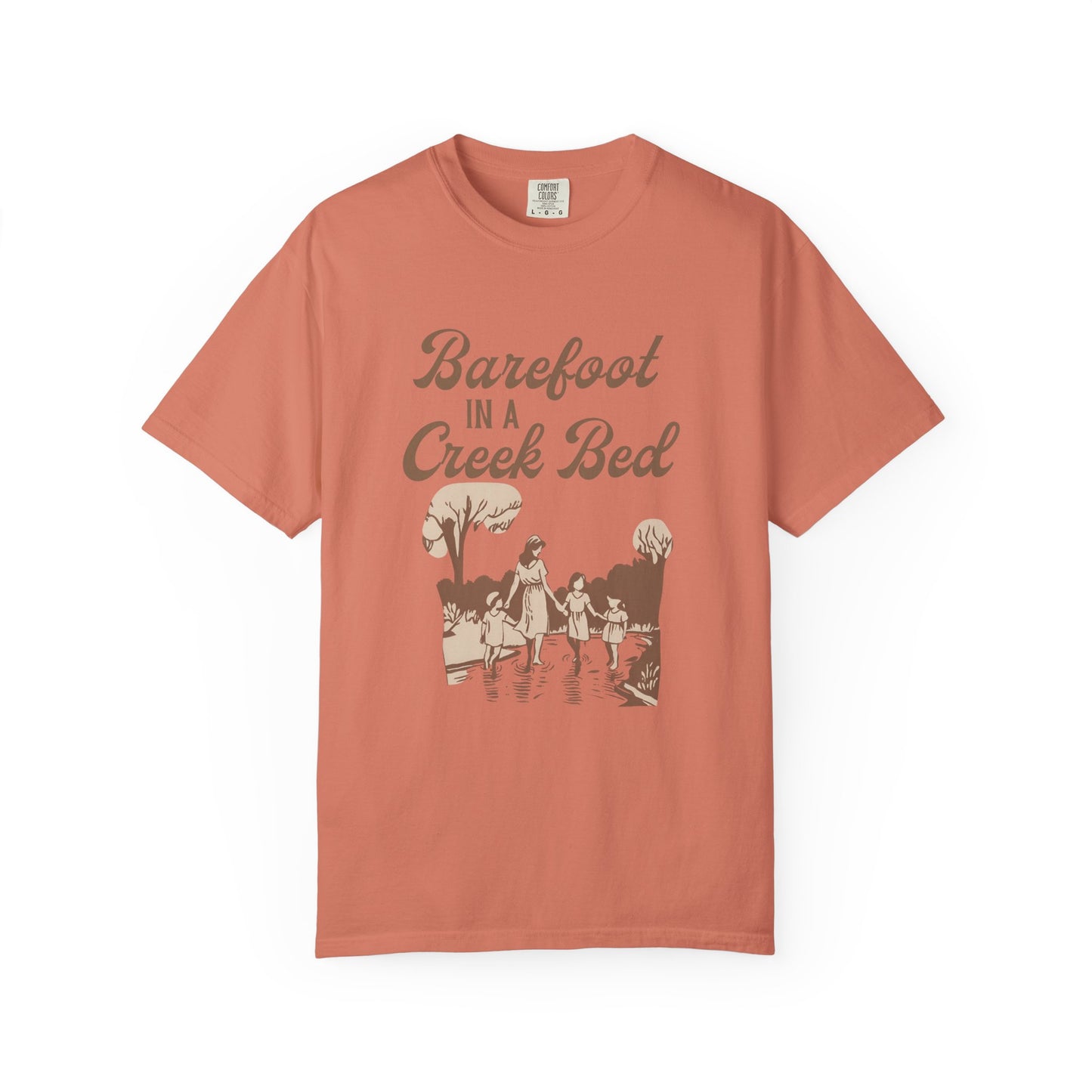 Barefoot in a Creek Bed Tee