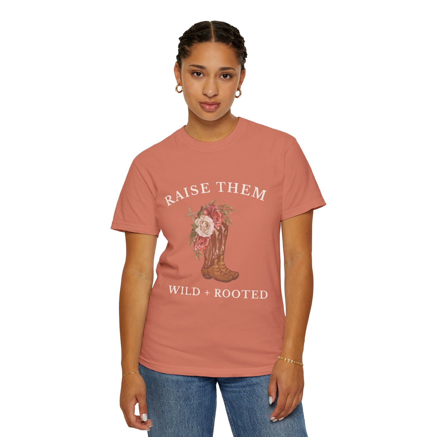 Raise them Wild + Rooted Tee