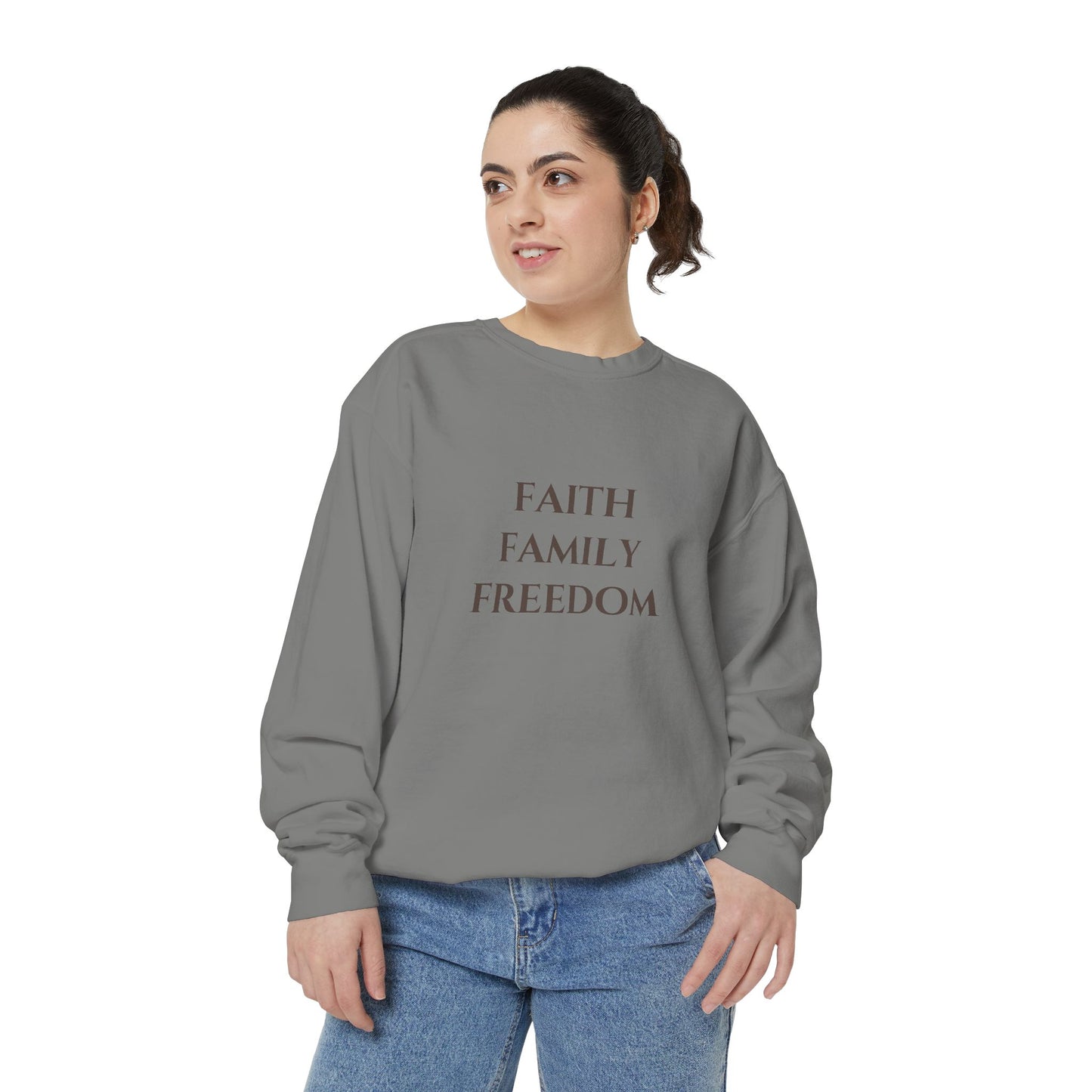 Faith Family Freedom Pullover