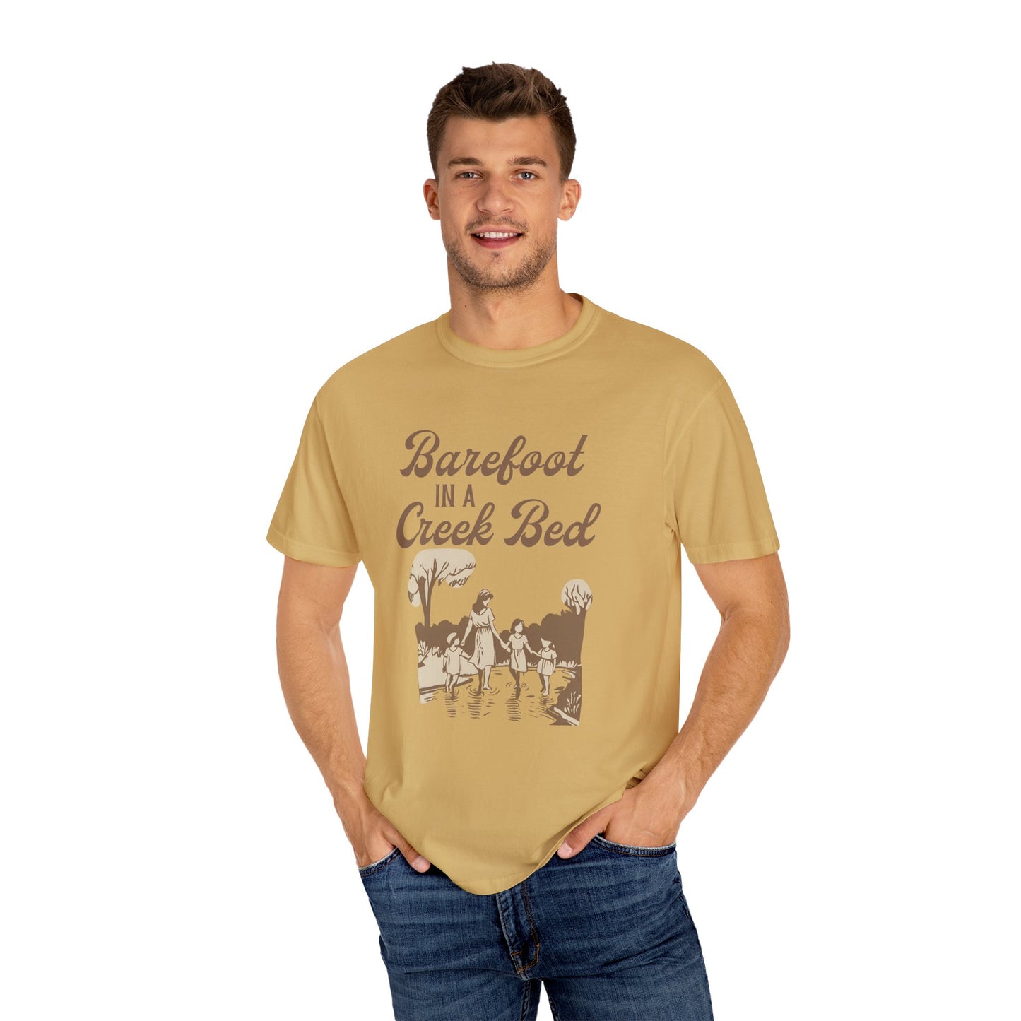 Barefoot in a Creek Bed Tee