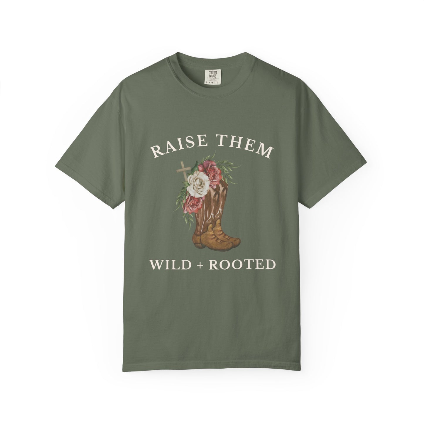 Raise them Wild + Rooted Tee