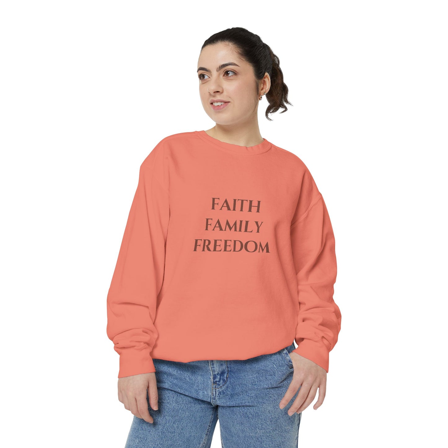 Faith Family Freedom Pullover
