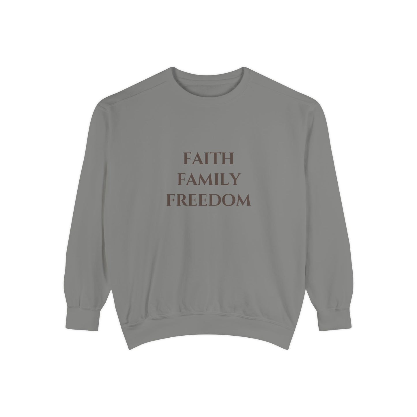 Faith Family Freedom Pullover