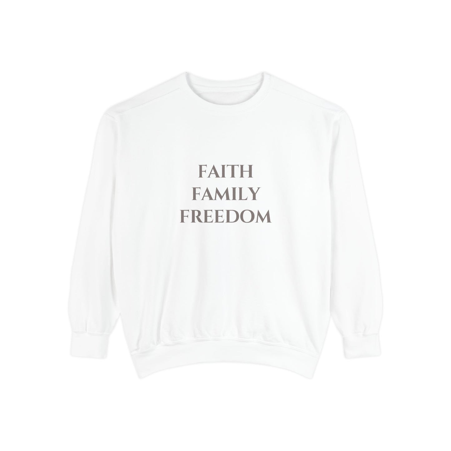 Faith Family Freedom Pullover