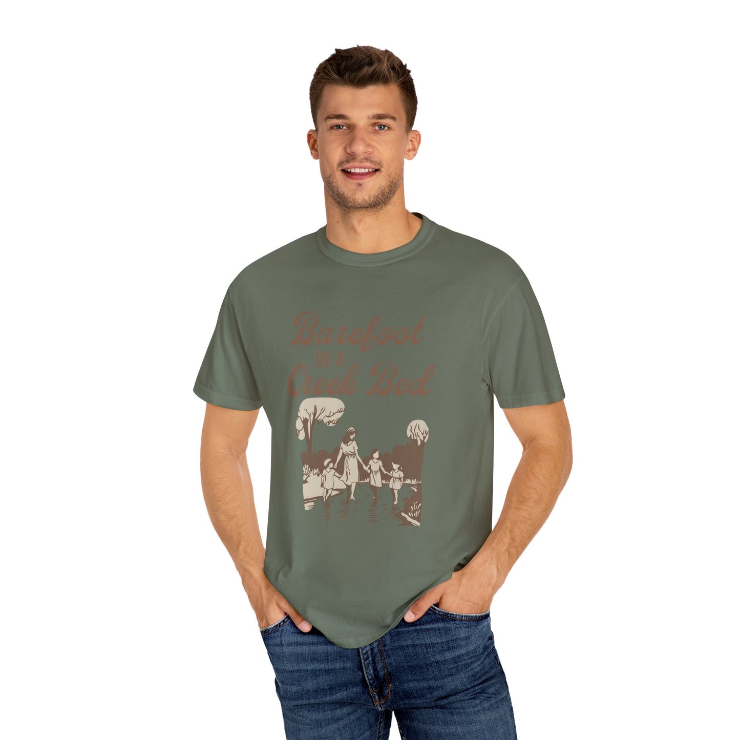 Barefoot in a Creek Bed Tee