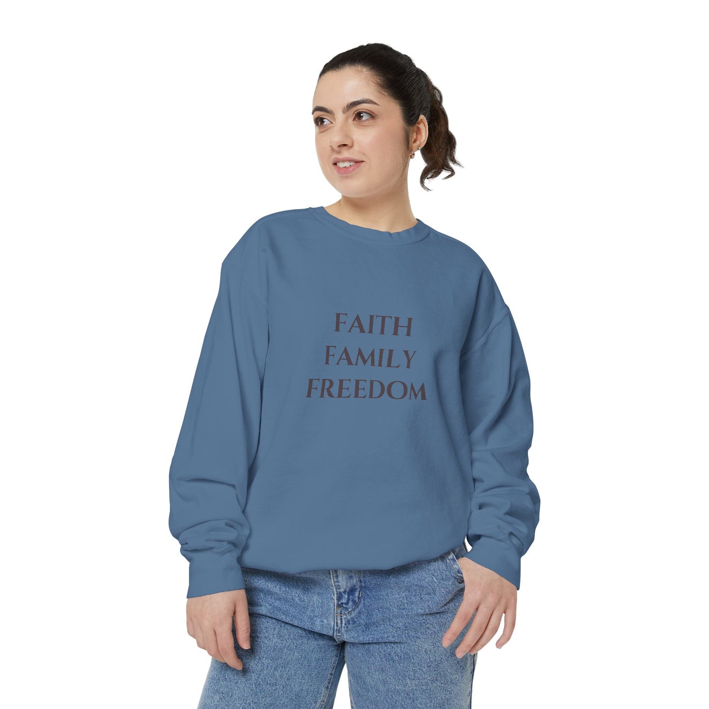 Faith Family Freedom Pullover