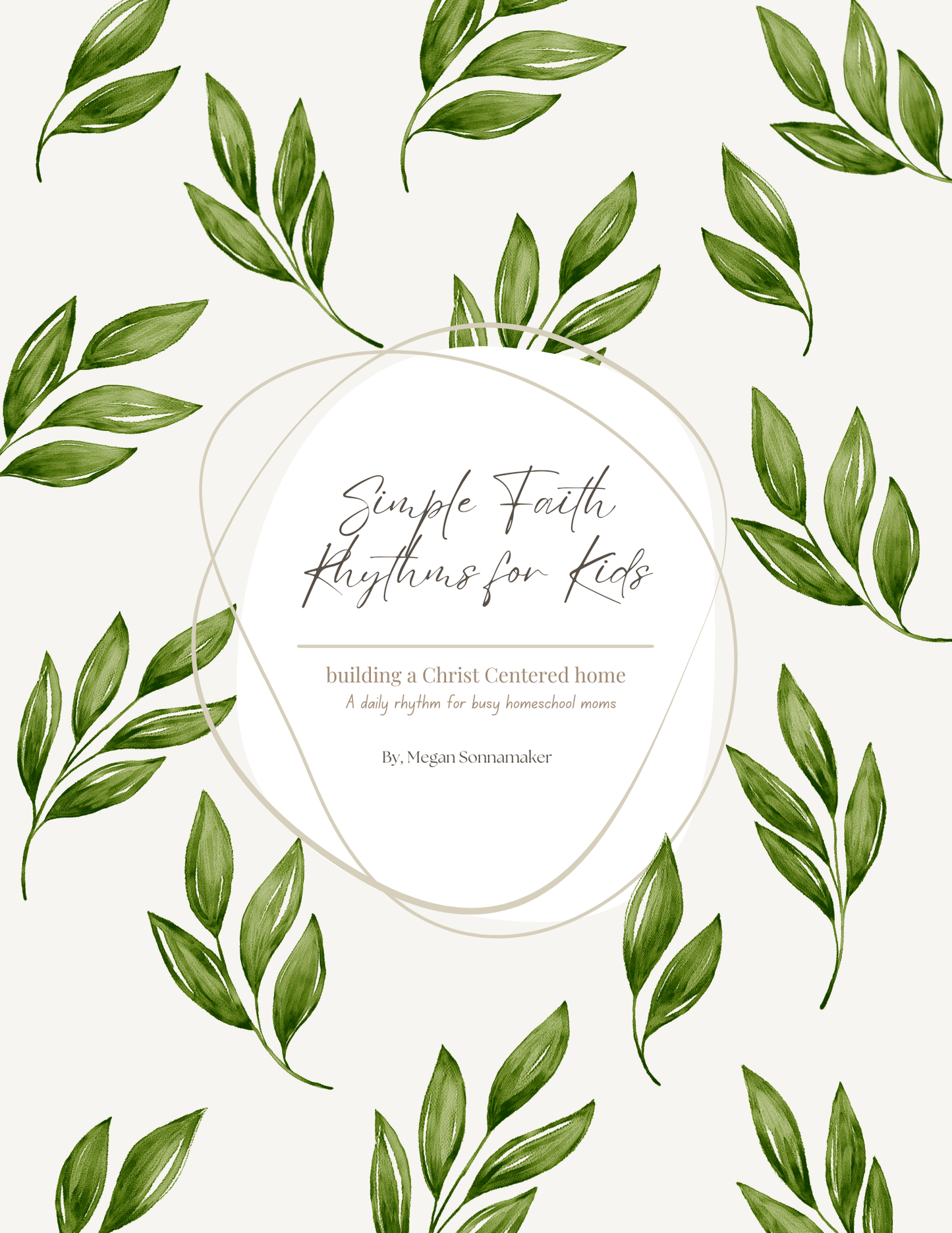 FREE Homeschool Bible Routine for kids