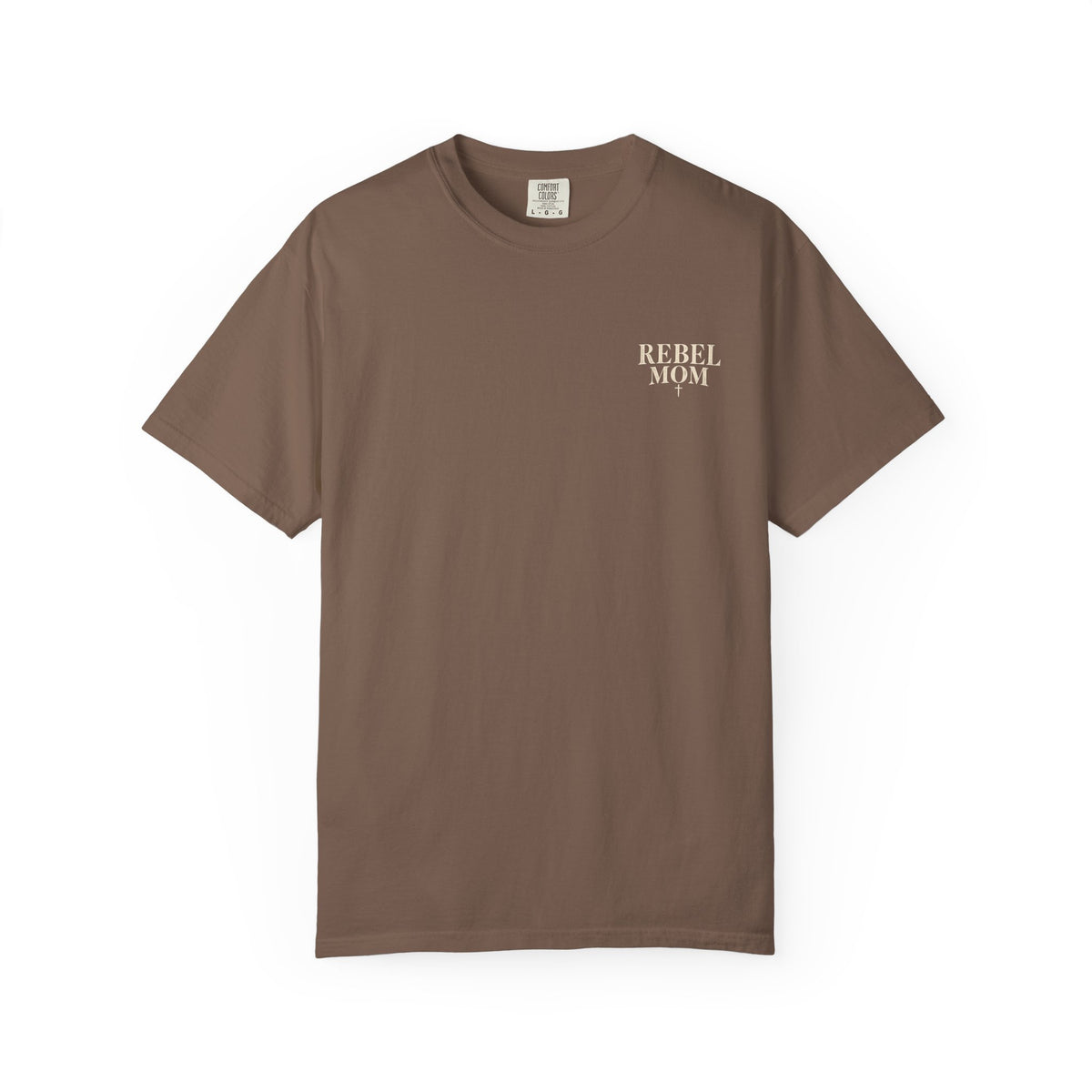 Rebel Mom T-Shirt — Garment-Dyed Casual Tee for Bold Moms