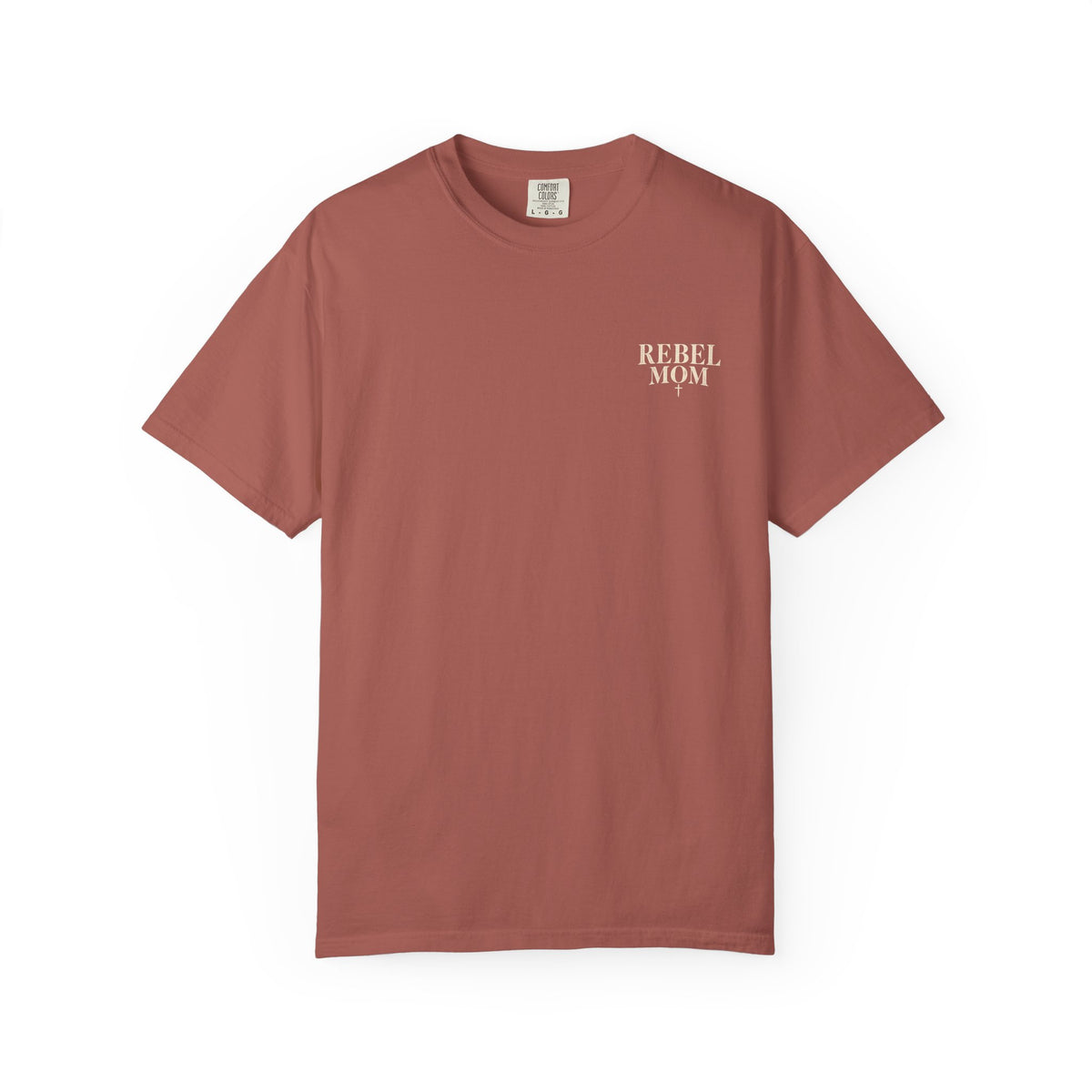 Rebel Mom T-Shirt — Garment-Dyed Casual Tee for Bold Moms