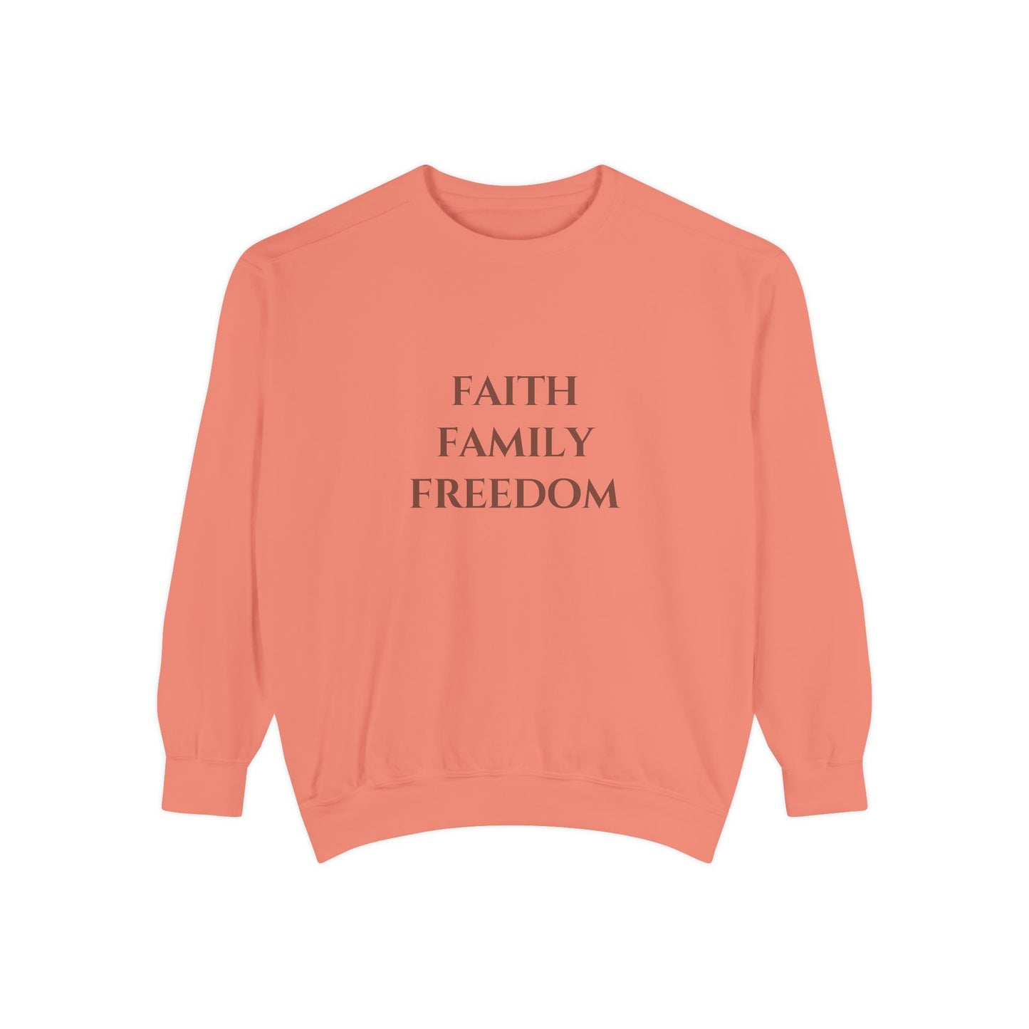 Faith Family Freedom Pullover