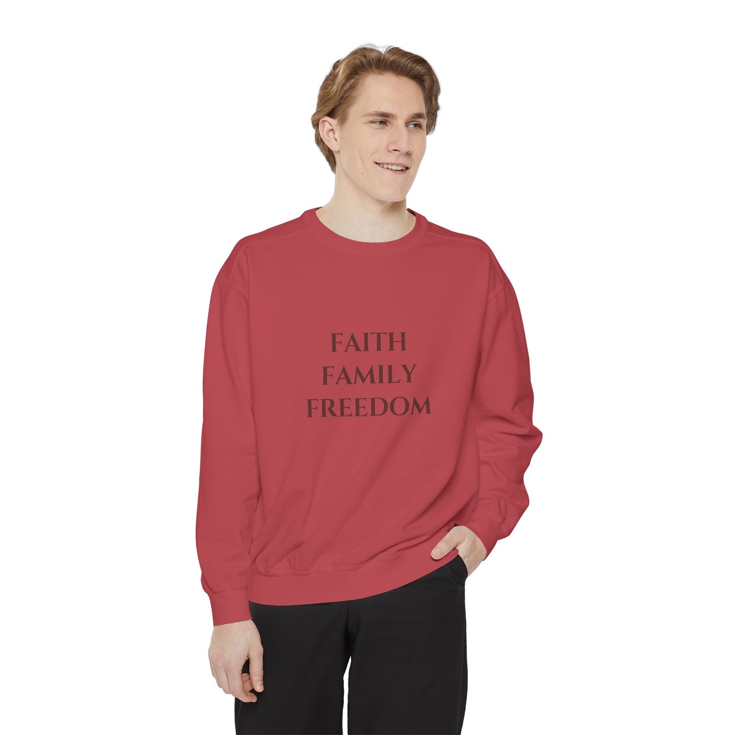 Faith Family Freedom Pullover