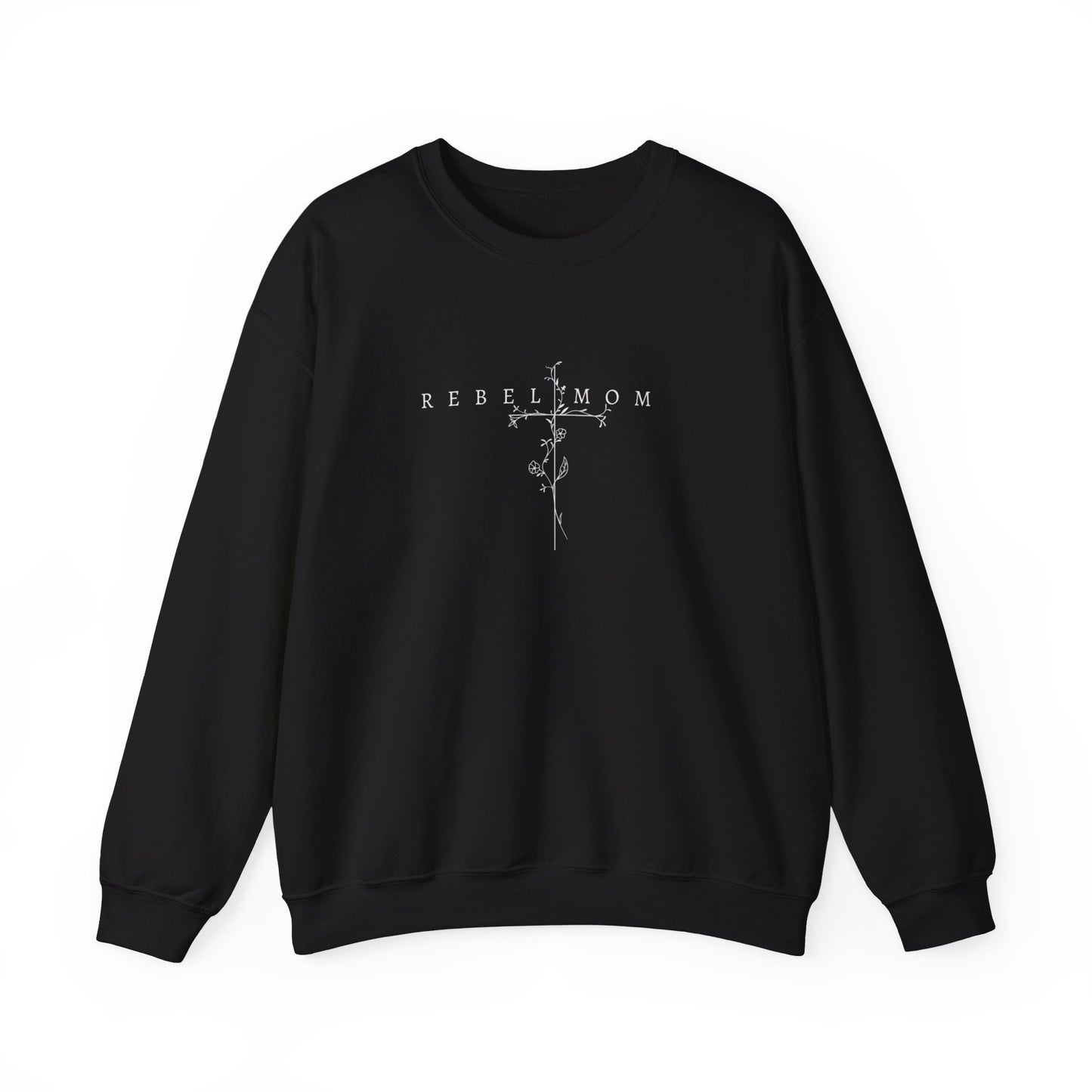 Rebel mom Crewneck Sweatshirt