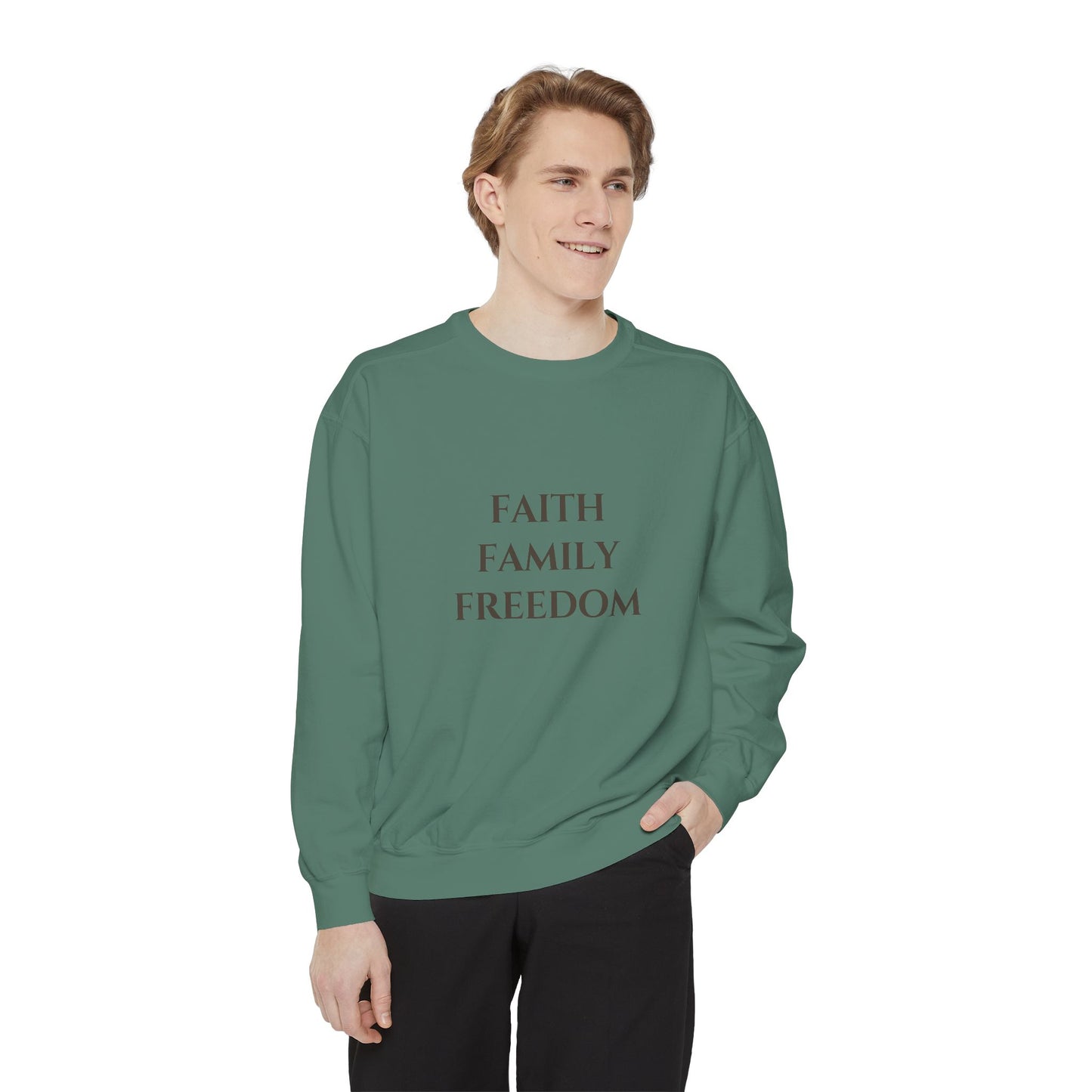 Faith Family Freedom Pullover