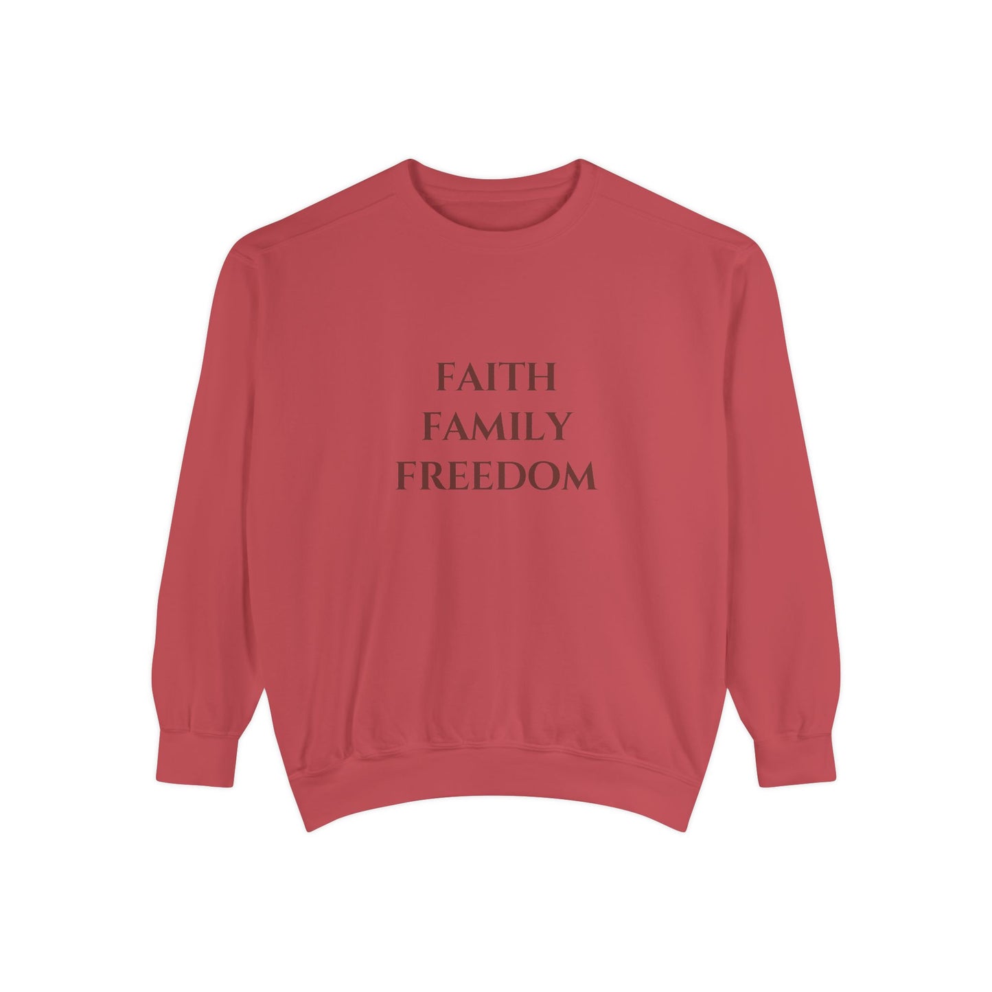 Faith Family Freedom Pullover