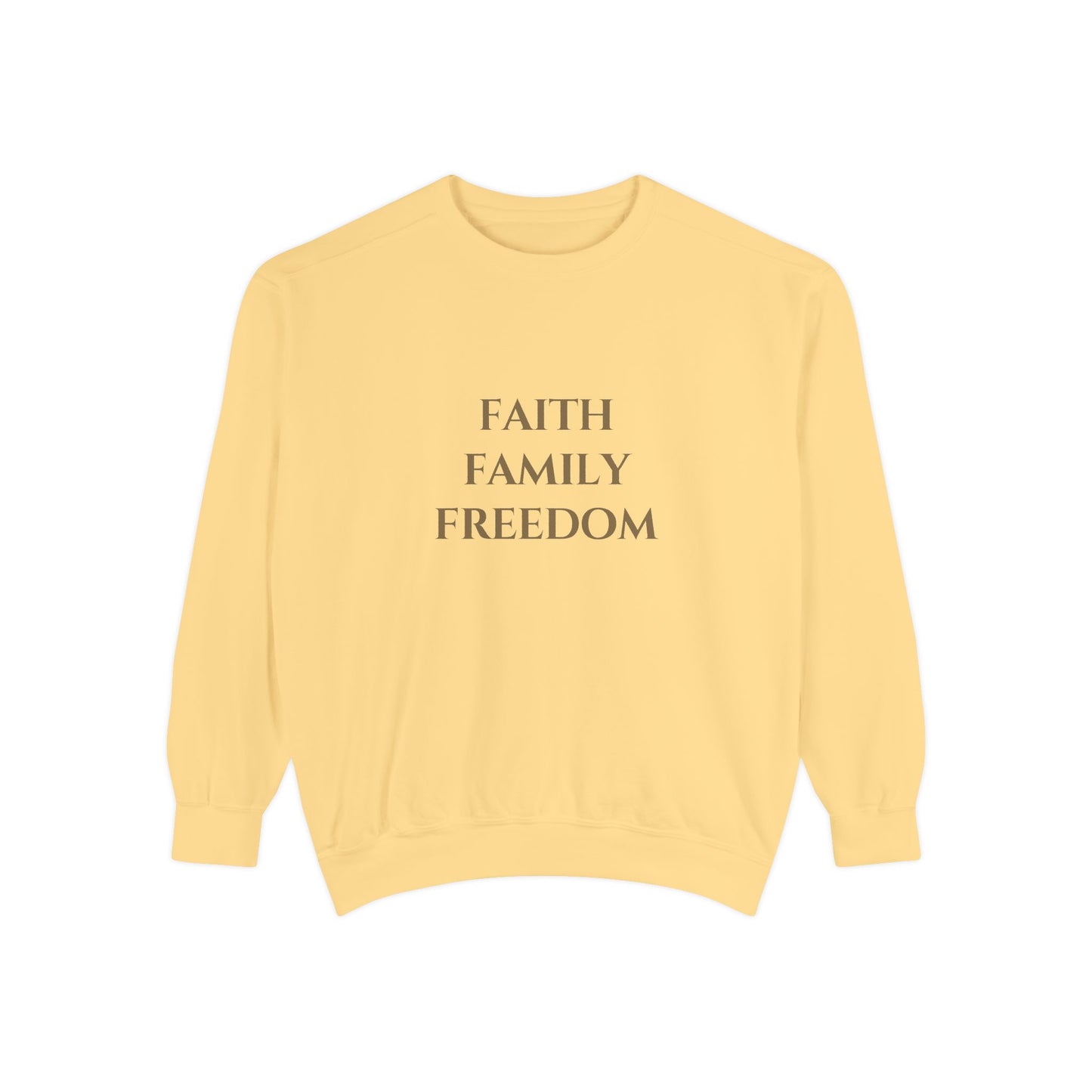 Faith Family Freedom Pullover