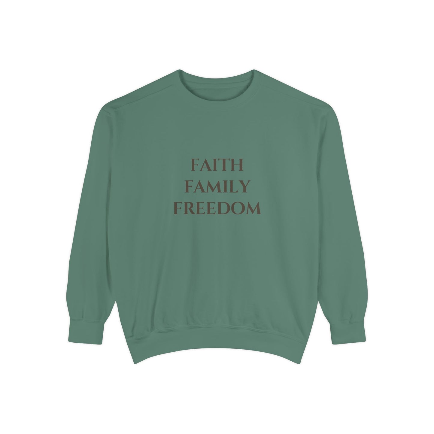 Faith Family Freedom Pullover