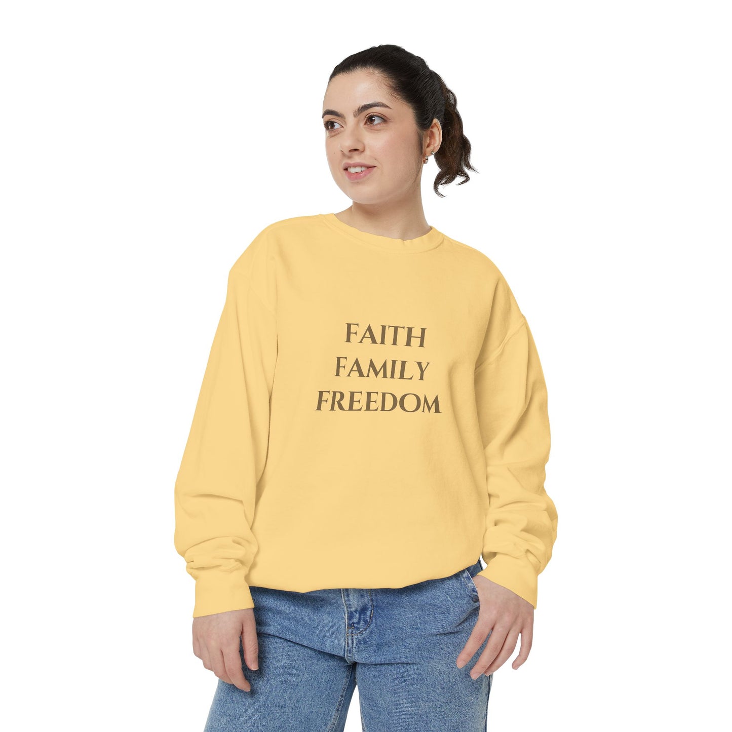 Faith Family Freedom Pullover