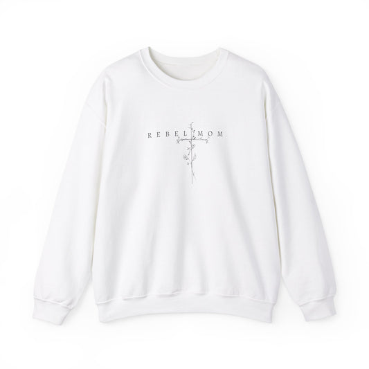 Rebel mom Crewneck Sweatshirt